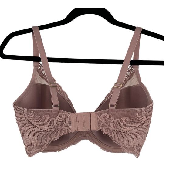 Natori bra 730023 Feathers underwire contour pink size 32G - Picture 3 of 7